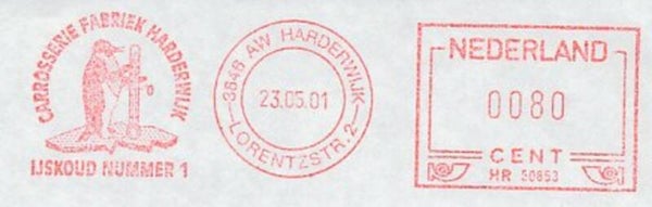 Birds Penguins 2001 Netherlands meter