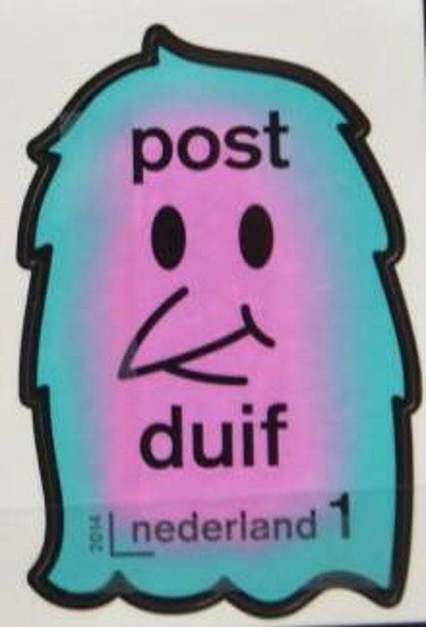 Birds Pigeons 2014 Netherlands stamp