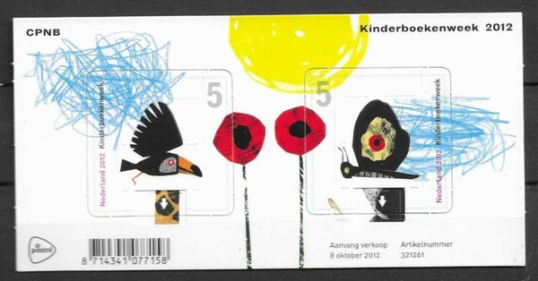 Birds Toucans 2012 Netherlands souvenir sheet