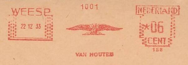 Birds of Prey 1933 Netherlands meter