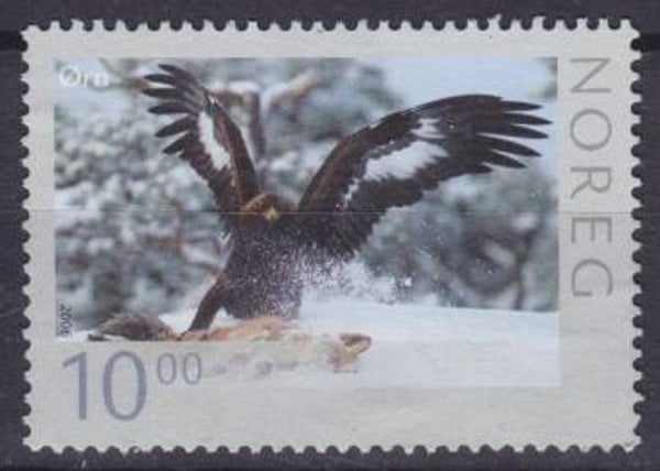Birds of Prey (Aquila chrysaetos) Golden Eagle 2006 Norway stamp