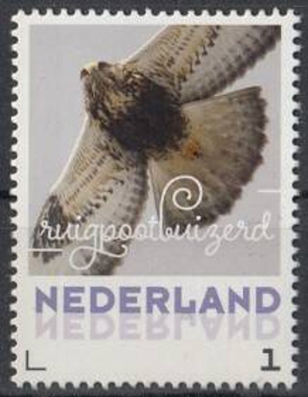 Birds of Prey (Buteo lagopus) Rough-legged Buzzard 2017 Netherlands stamp