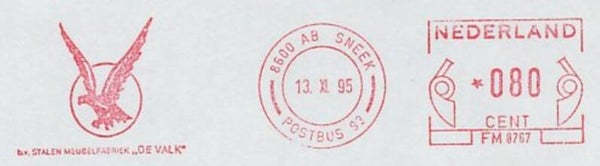 Birds of Prey Falcons 1995 Netherlands meter