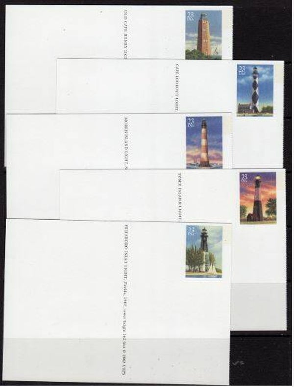 Architecture Lighthouses 2003 USA Postcards