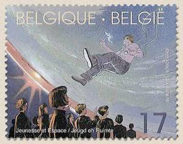 Space 1998 Belgium stamp