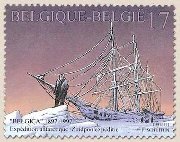 Transport Ships Belgica 1997 Belgium stamp
