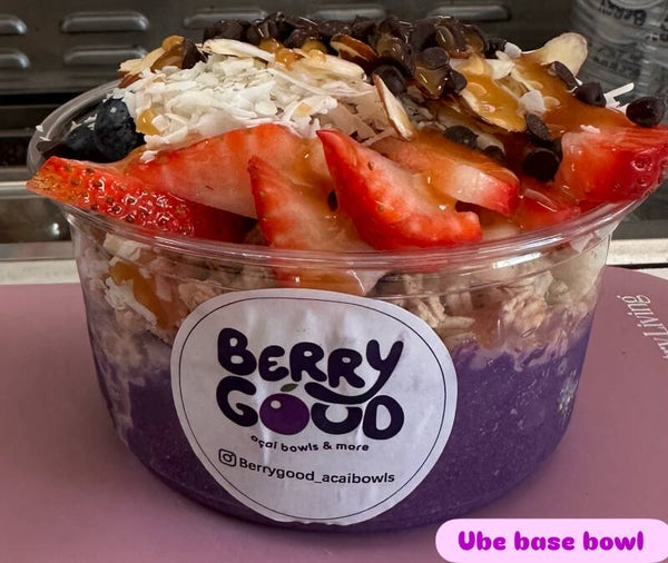Ube bowl