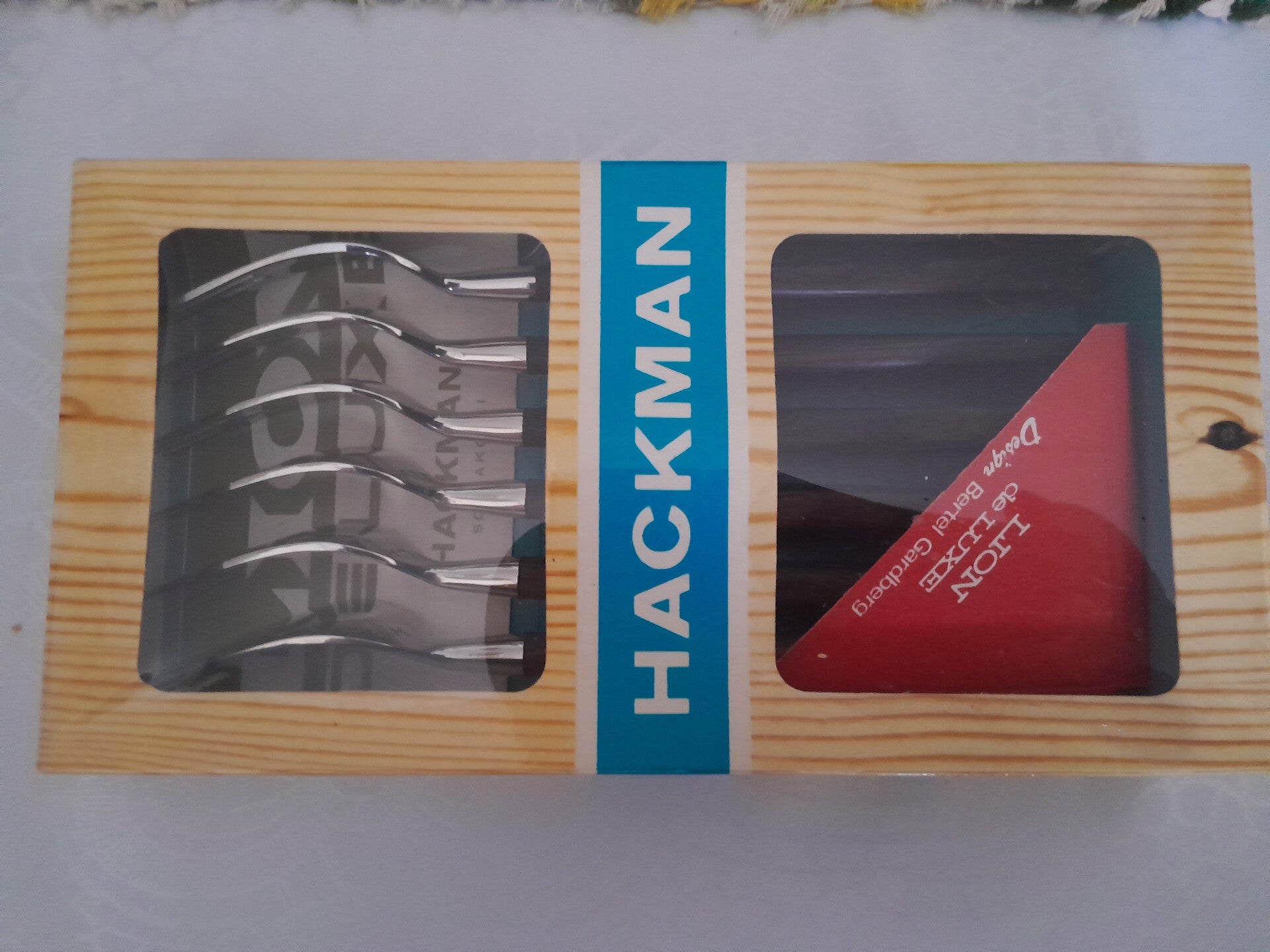 Hackman Lionel De Luxe-haarukkasetti
