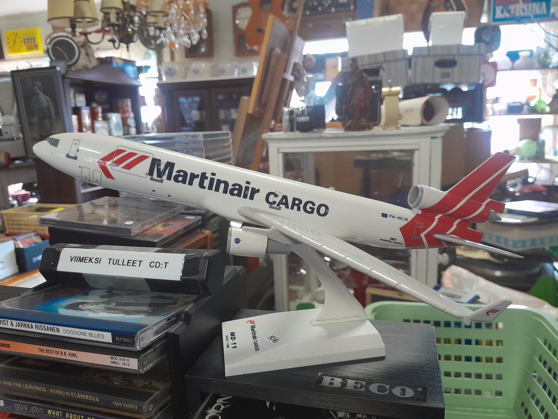 Pienoismalli Lentokone Martinair Gargo
