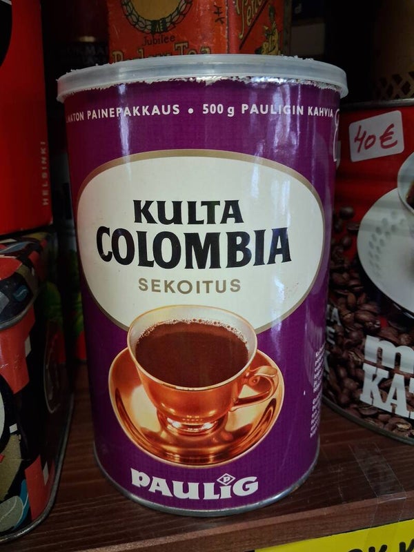 Kahvipurkki Kulta Colombia