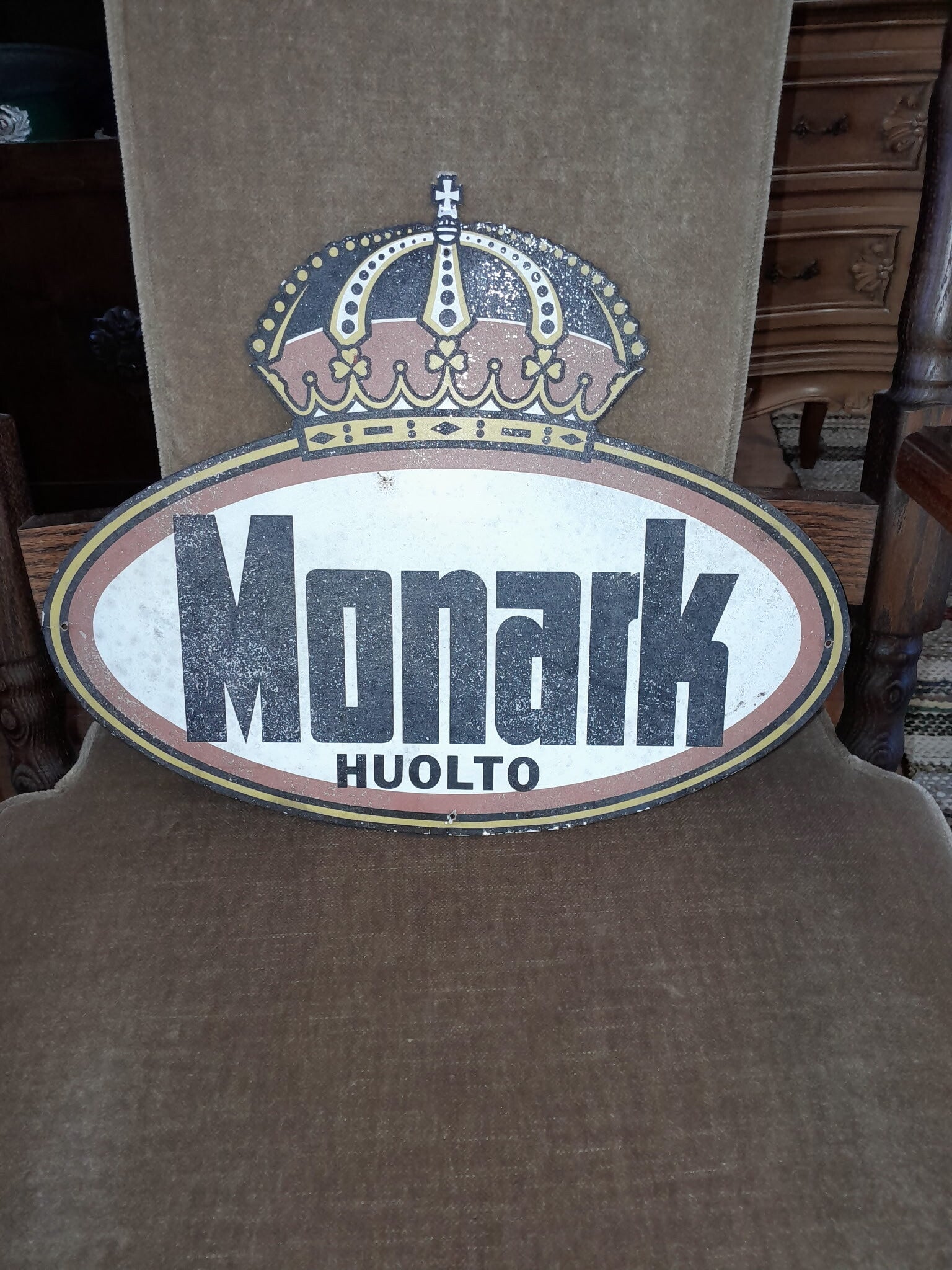 Vanha Monark-kyltti