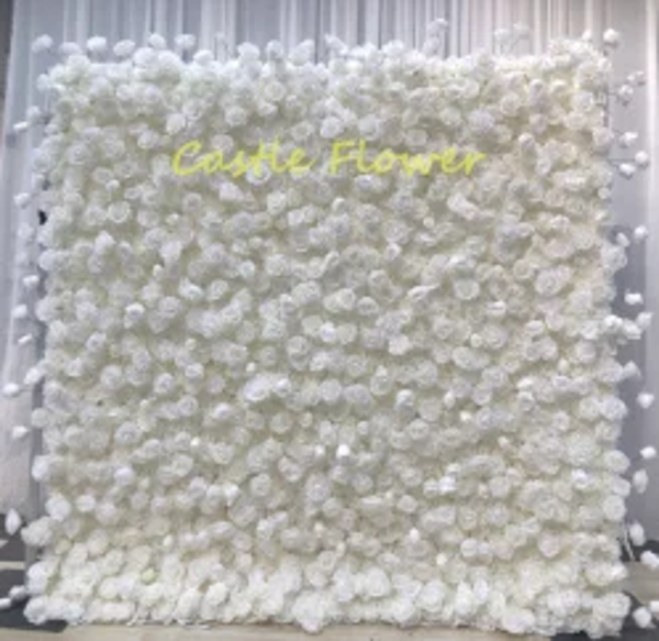 Rose wall (white)