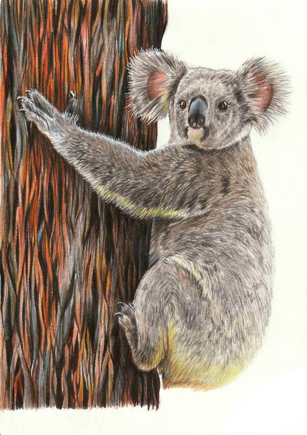 Tree Hugger original artwork