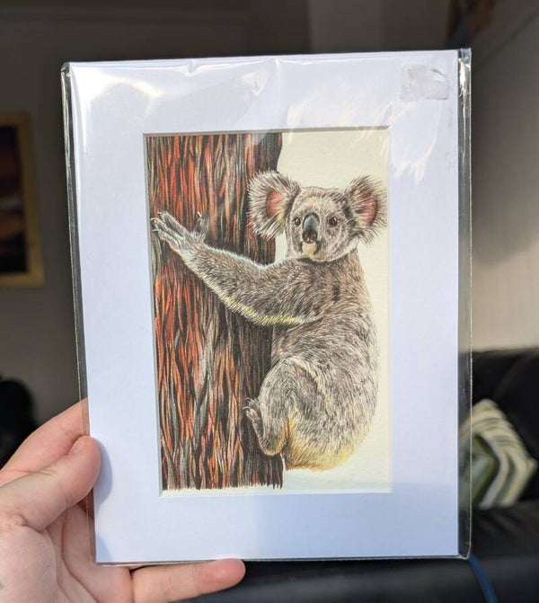 Tree hugger print