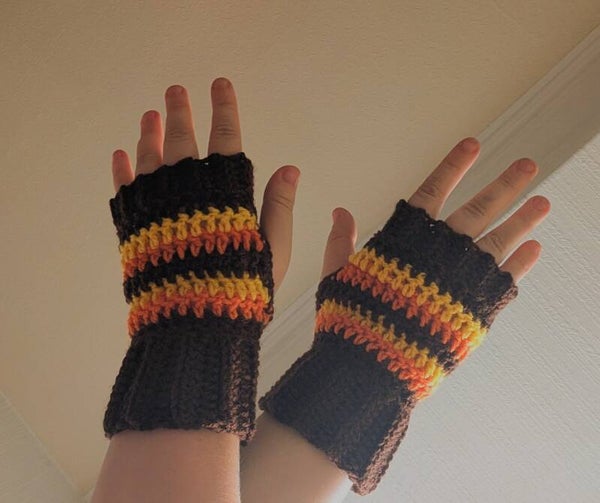 Autumn Fingerless gloves