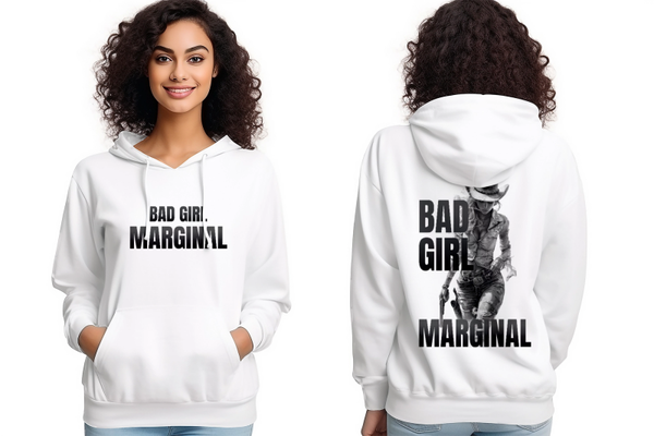 hoodie blanc femme