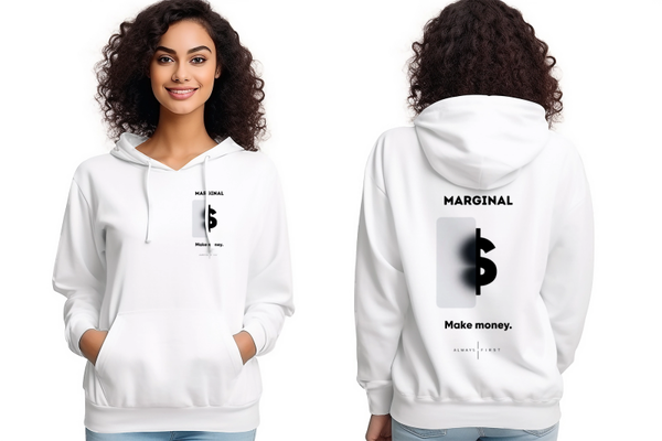 hoodie blanc femme