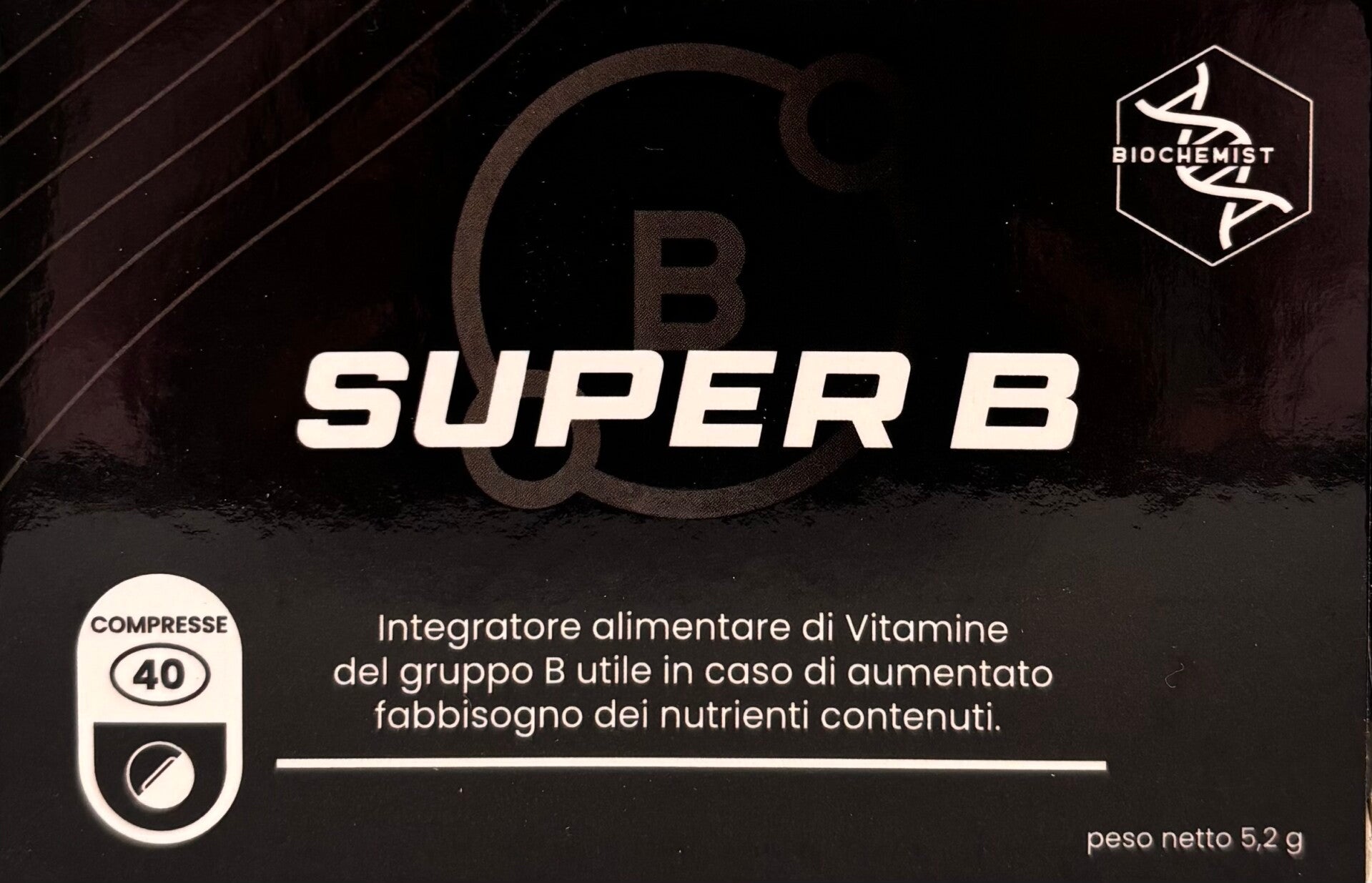 BIOCHEMIST SUPER B 40CPR