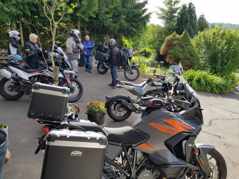 Motorrijders zijn welkom 