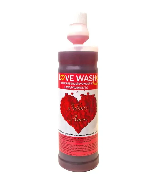 Love wash Allesreiniger Infinito Amore-Bloemige en Fruitige Geur voor een Stralend Schoon Huis