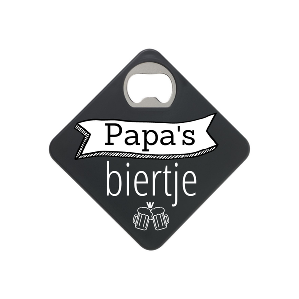 Stoere Bieropener - Papa's biertjes
