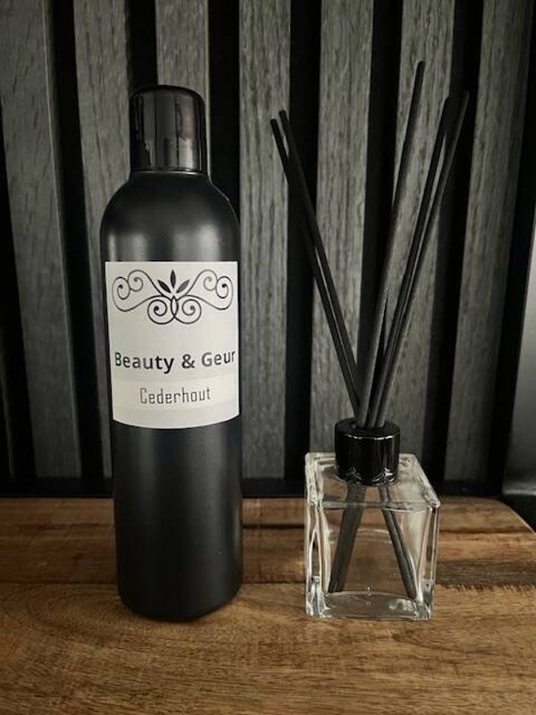 Geurstokjes navul vloeistof Cederhout