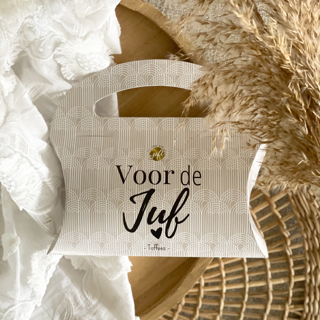 Luxe Snoeptasje - Juf ( Luxe Bedankje)
