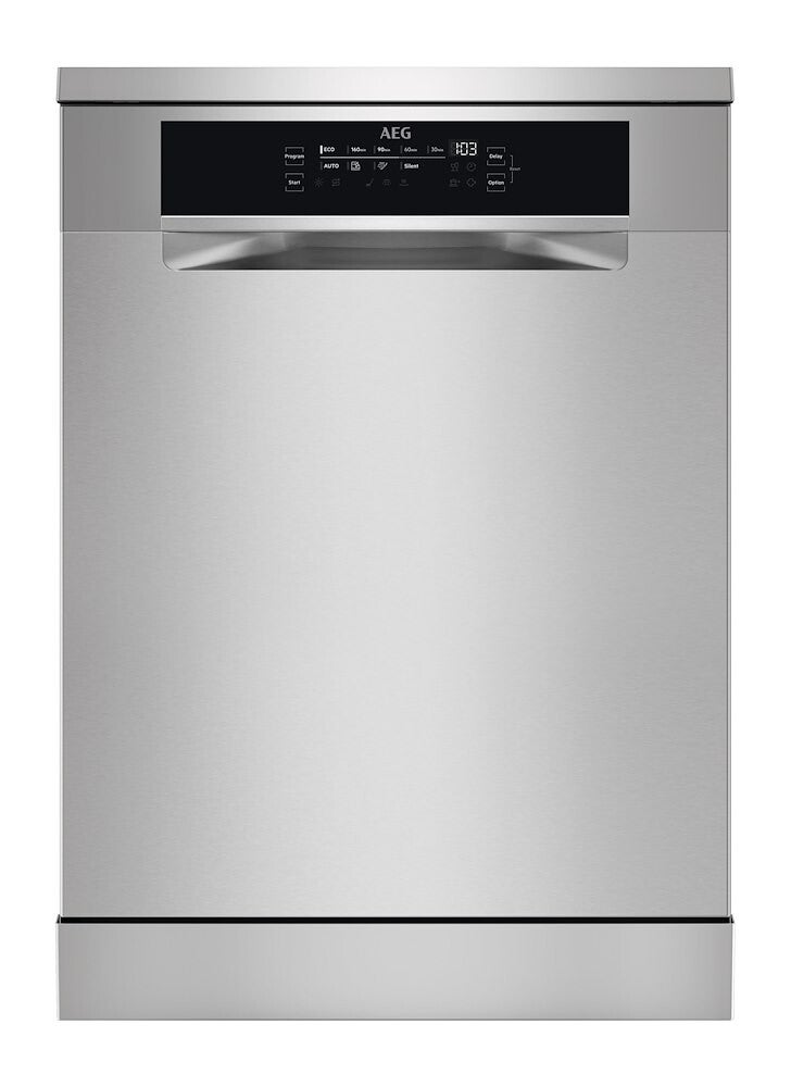 LAVASTOVIGLIE AEG FFB76707PM 14COP CE.A 9PROG. 3CEST. INVERTER INOX