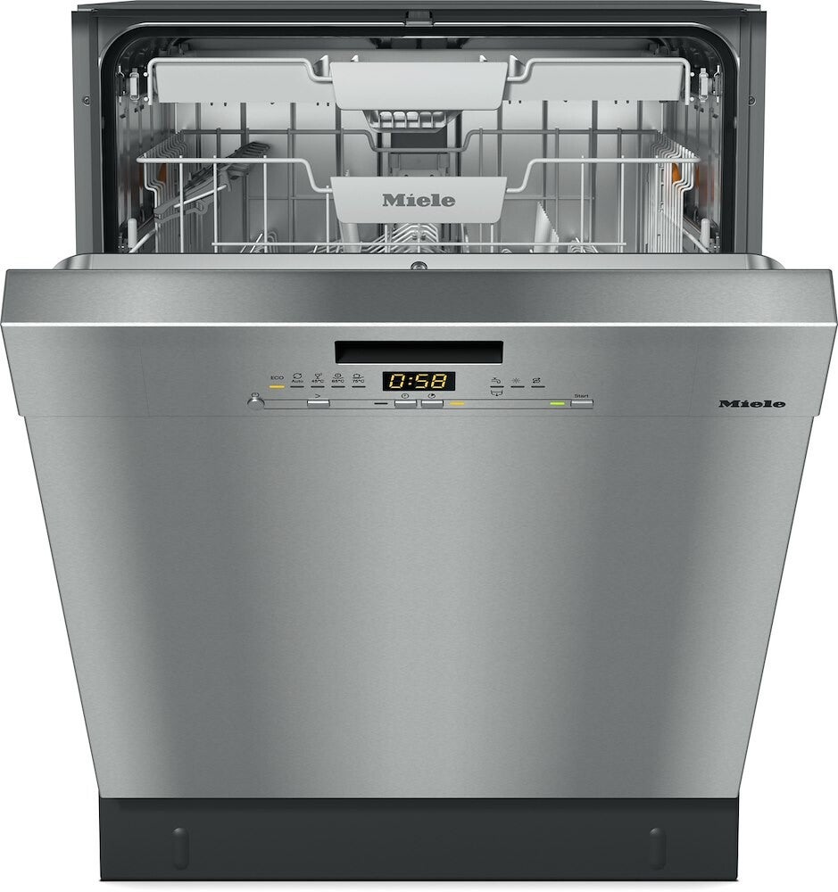 LAVASTOVIGLIE MIELE G5611SCUCLST 60CM 14COP CE.A SOTTOPIANO 3CESTO INOX LIBERA INST.