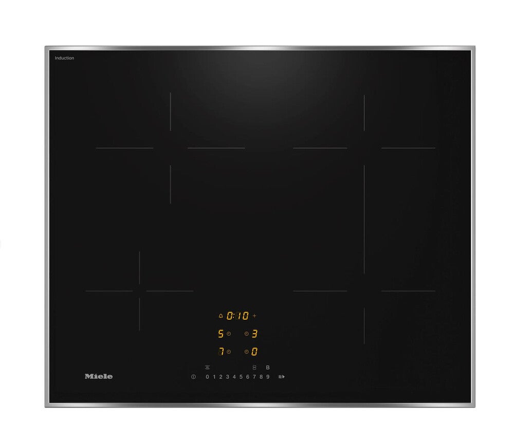PIANO COTTURA MIELE INDUZIONE KM7363FR 60CM 4ZONE TOUCH VETROCER.NERO