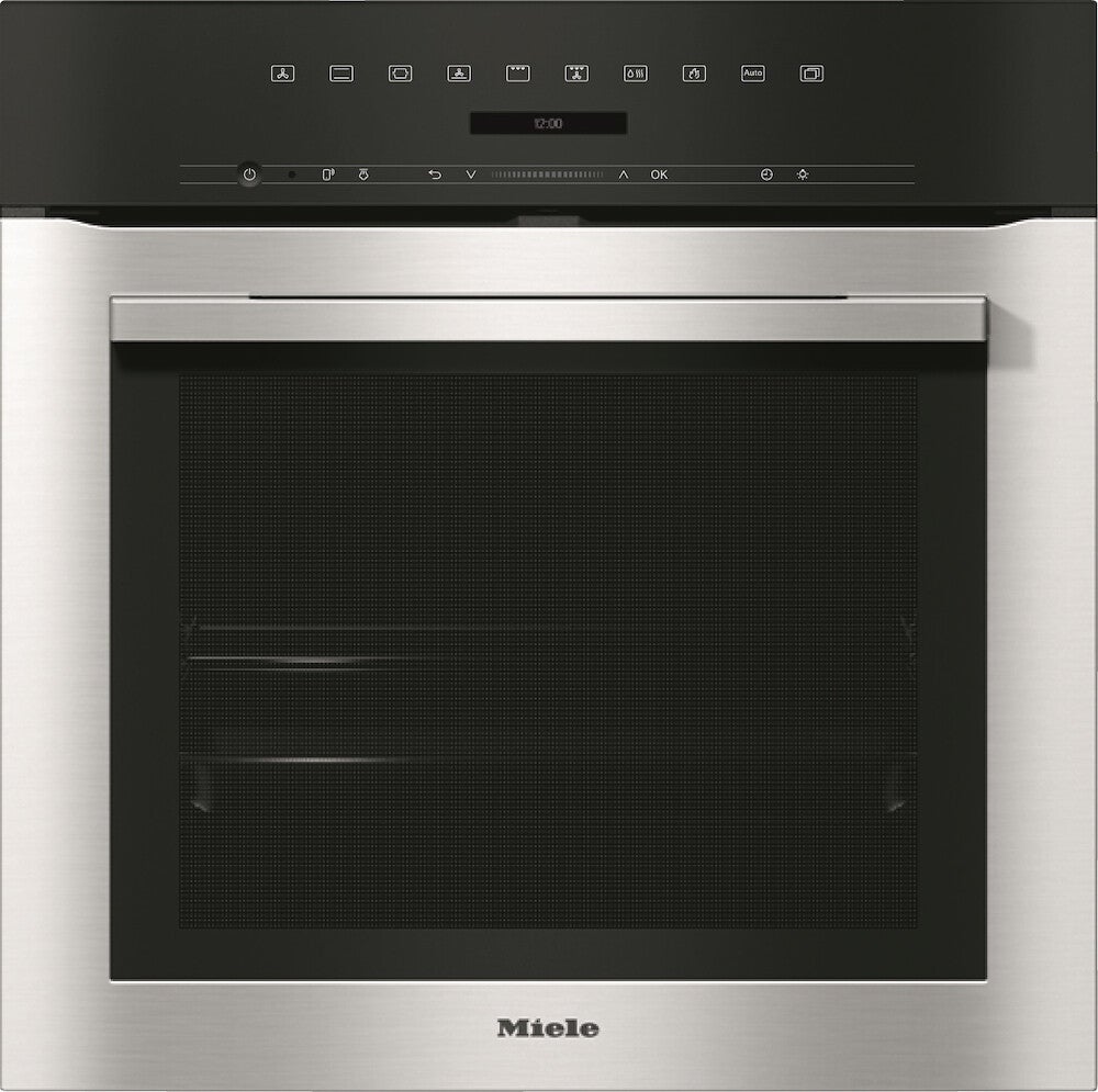 FORNO MIELE H7164BPEDSTC LST 60CM 76LT MULTIF.CL.A+ PIROLISI INNOVA IX/BK