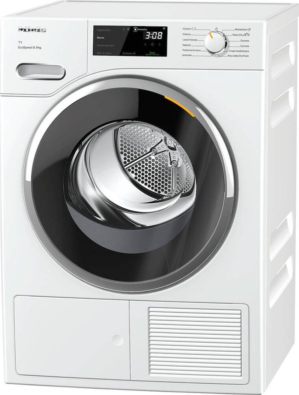 ASCIUGATRICE MIELE TWH780WP 9KG CE.C CLASSIC WIFI NERO