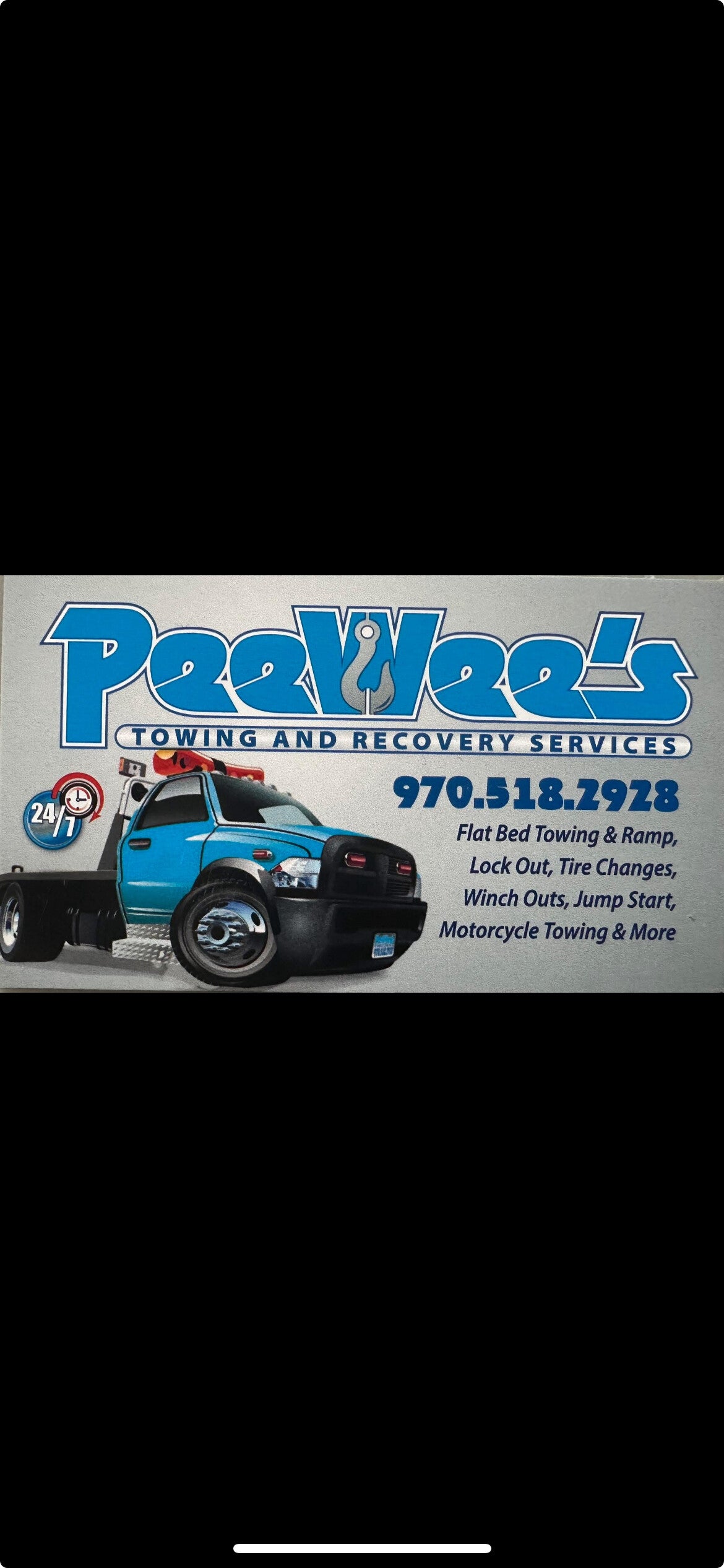 PeeWee's Towing & Recovery logo