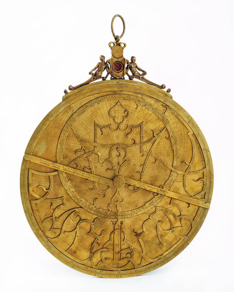 Gualterus Arsenius, Astrolabium, 1579. Gegraveerd messing, 29,8 cm (diameter). Antwerpen, The Phoebus Foundation