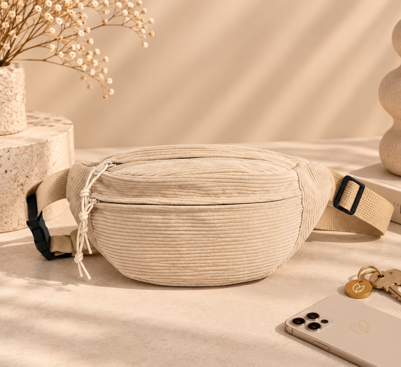 Everyday Corduroy Crossbody Bag
