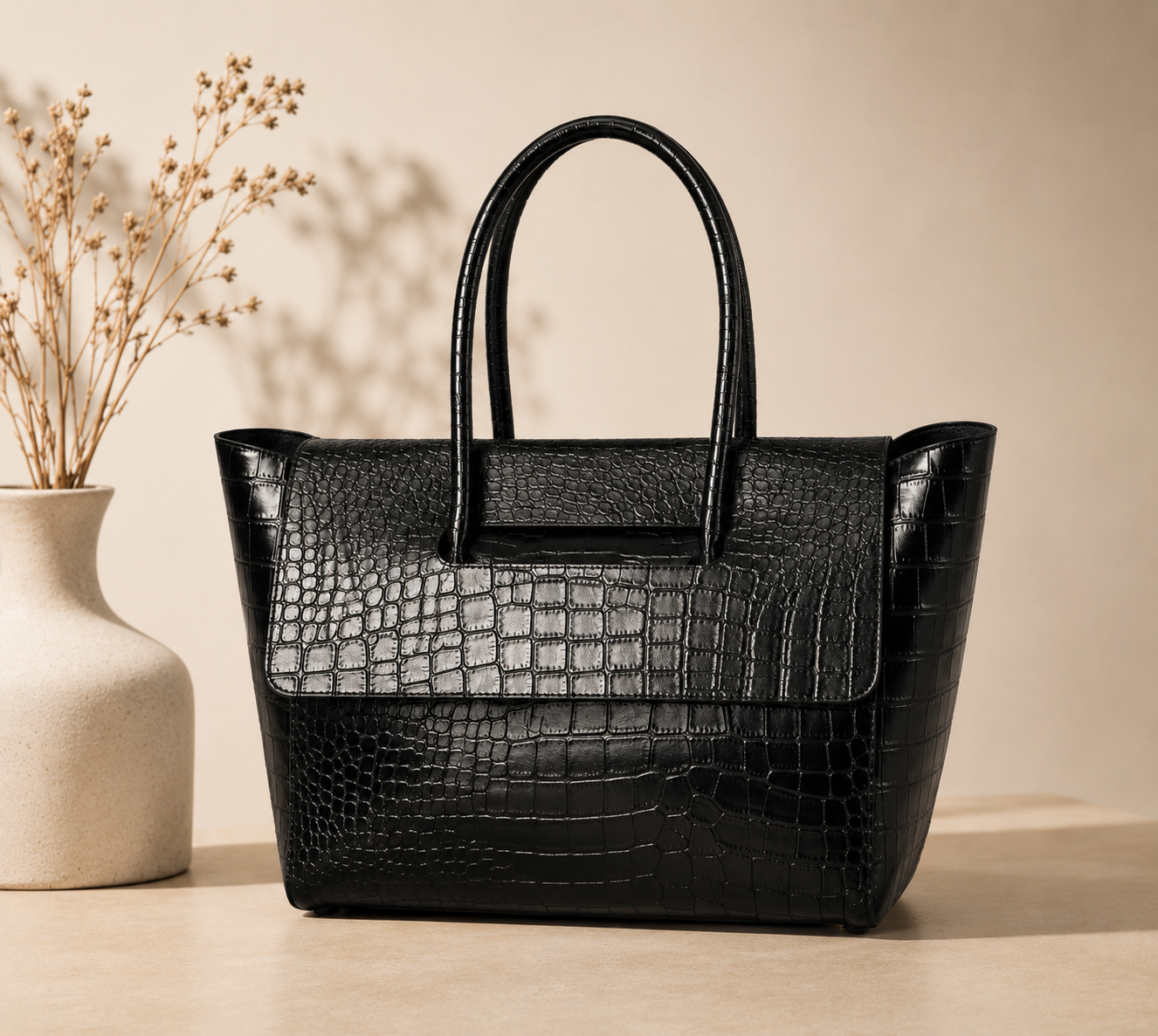 Brandi Croco Bag