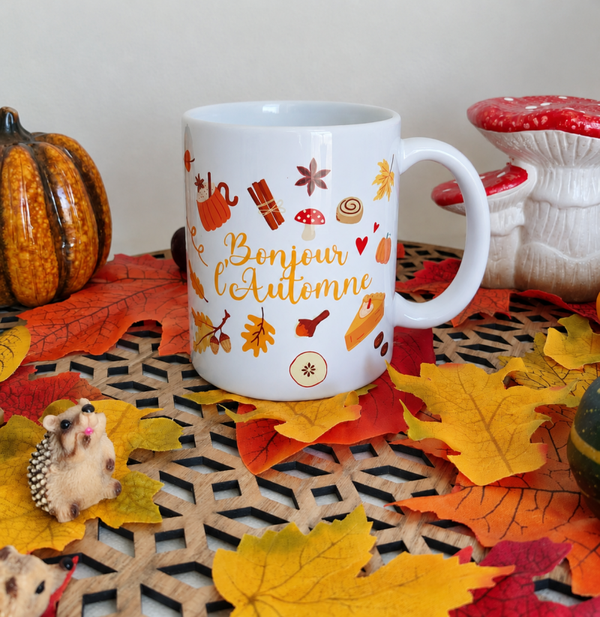 MUG « BONJOUR AUTOMNE »