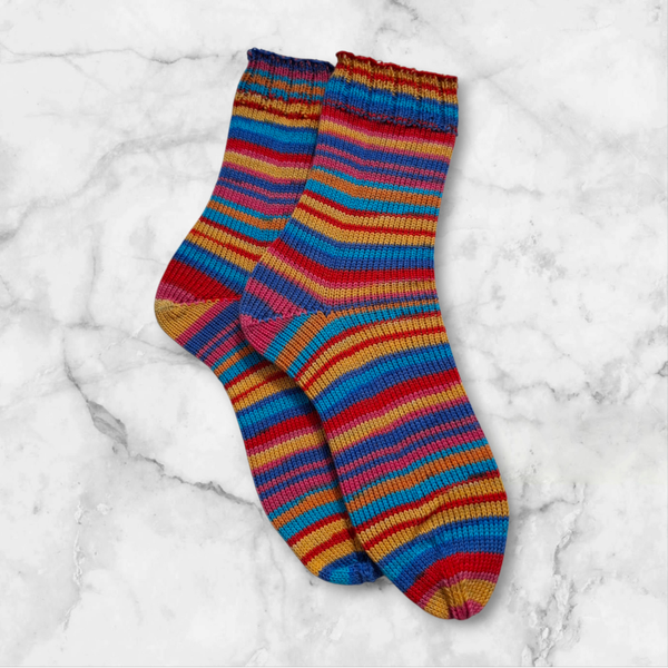 gestrickte Socken 38/39
