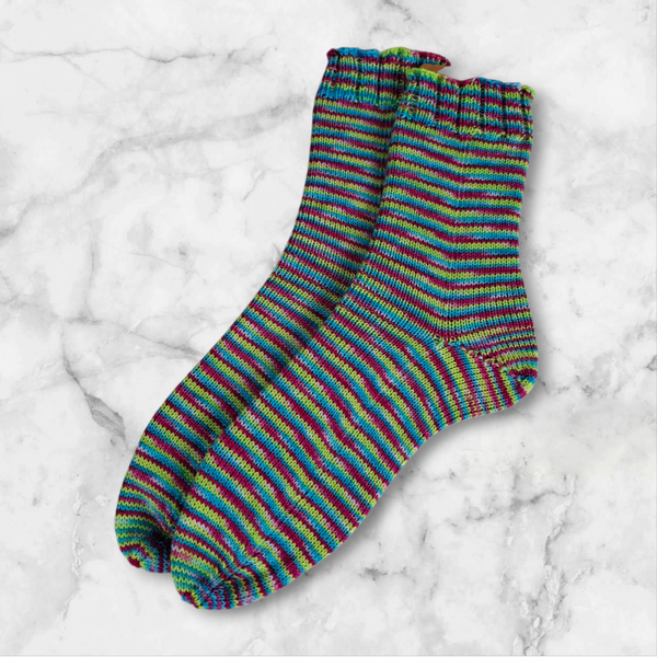 gestrickte Socken 38/39