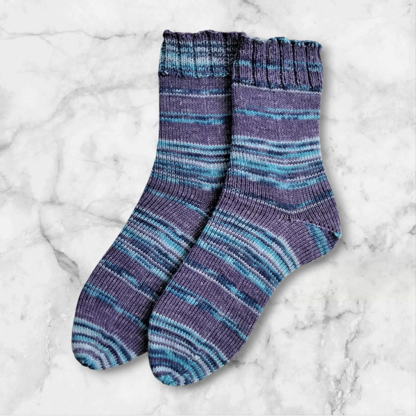 gestrickte Socken 38/39