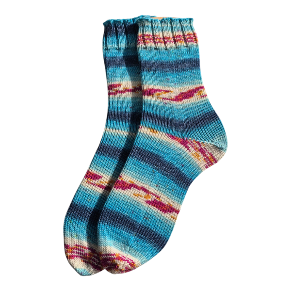 gestrickte Socken 38/39