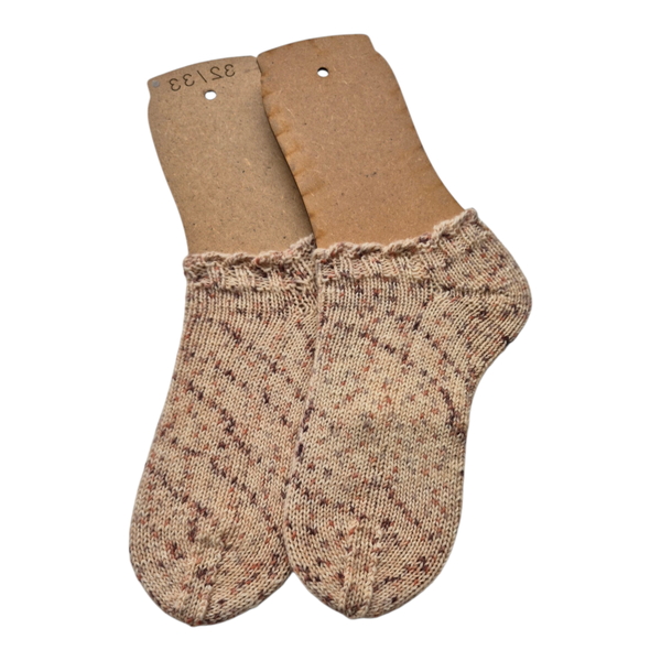 gestrickte Sneakersocken Größe 32/33