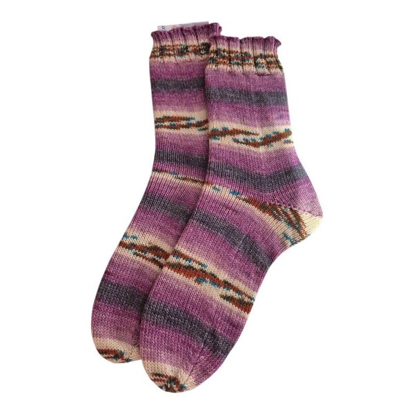 gestrickte Socken Größe 36/37