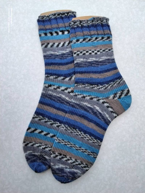 gestrickte Socken 38/39