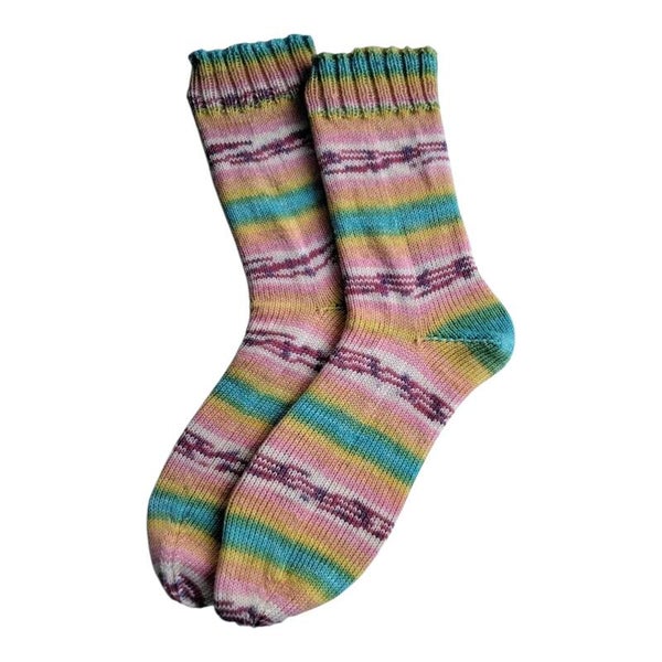 gestrickte Socken Größe 40/41