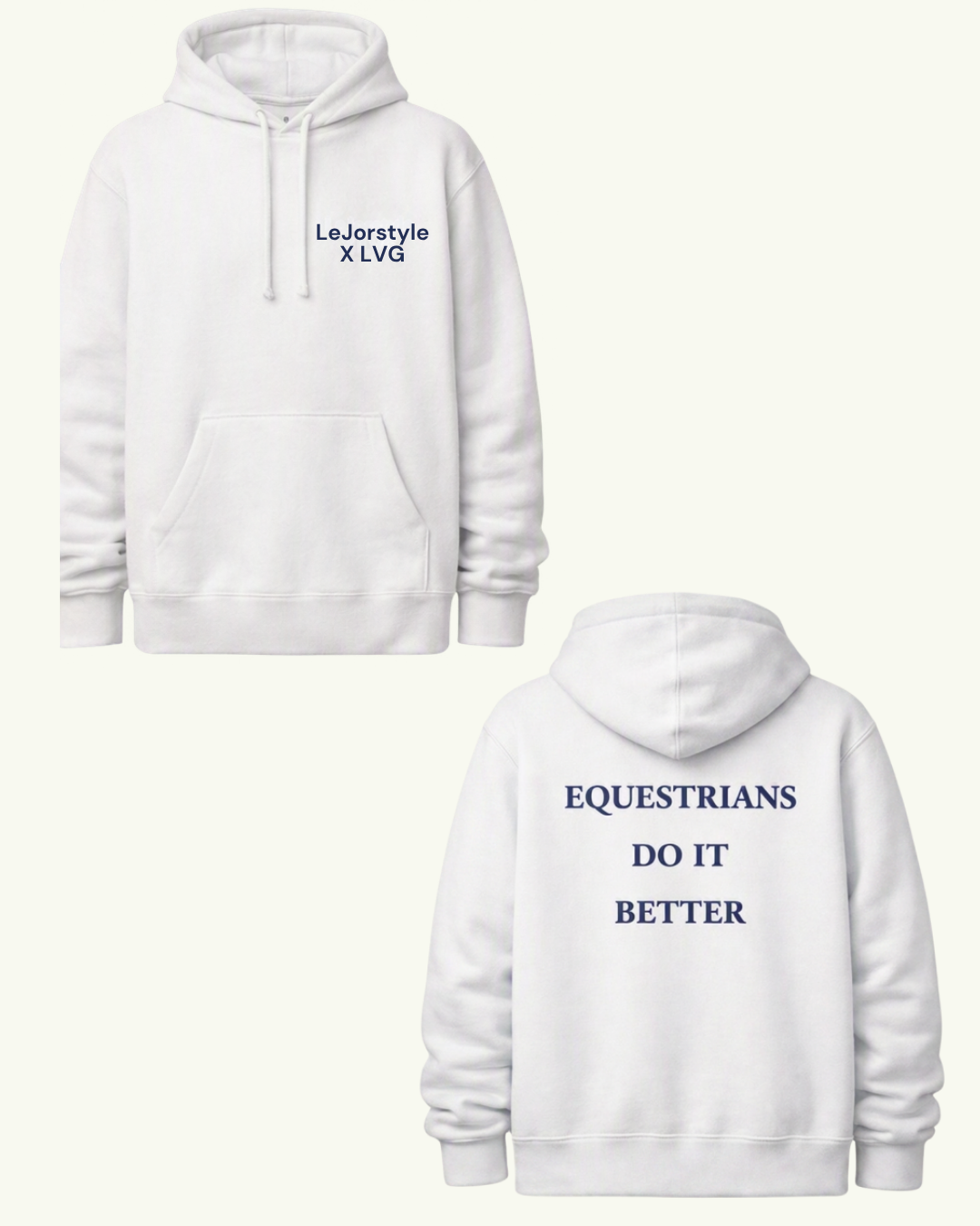 equestrians do it better hoodie