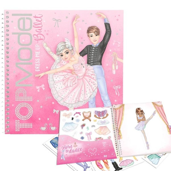 TOPModel Dress Me Up Stickerbook Ballet