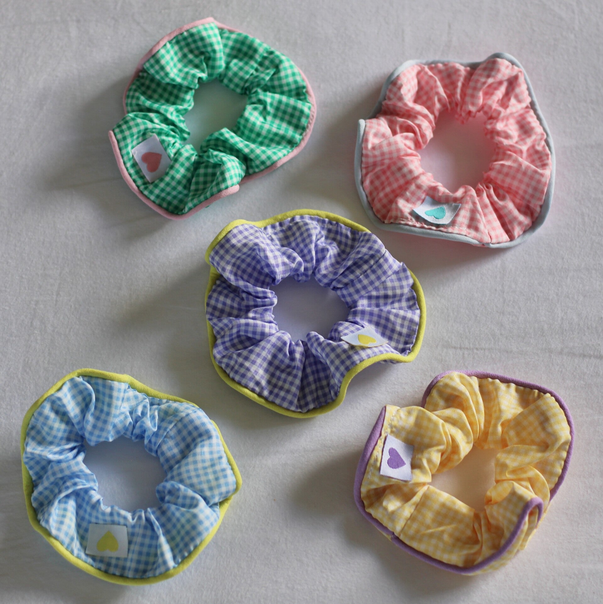 Picnic Gingham Scrunchies