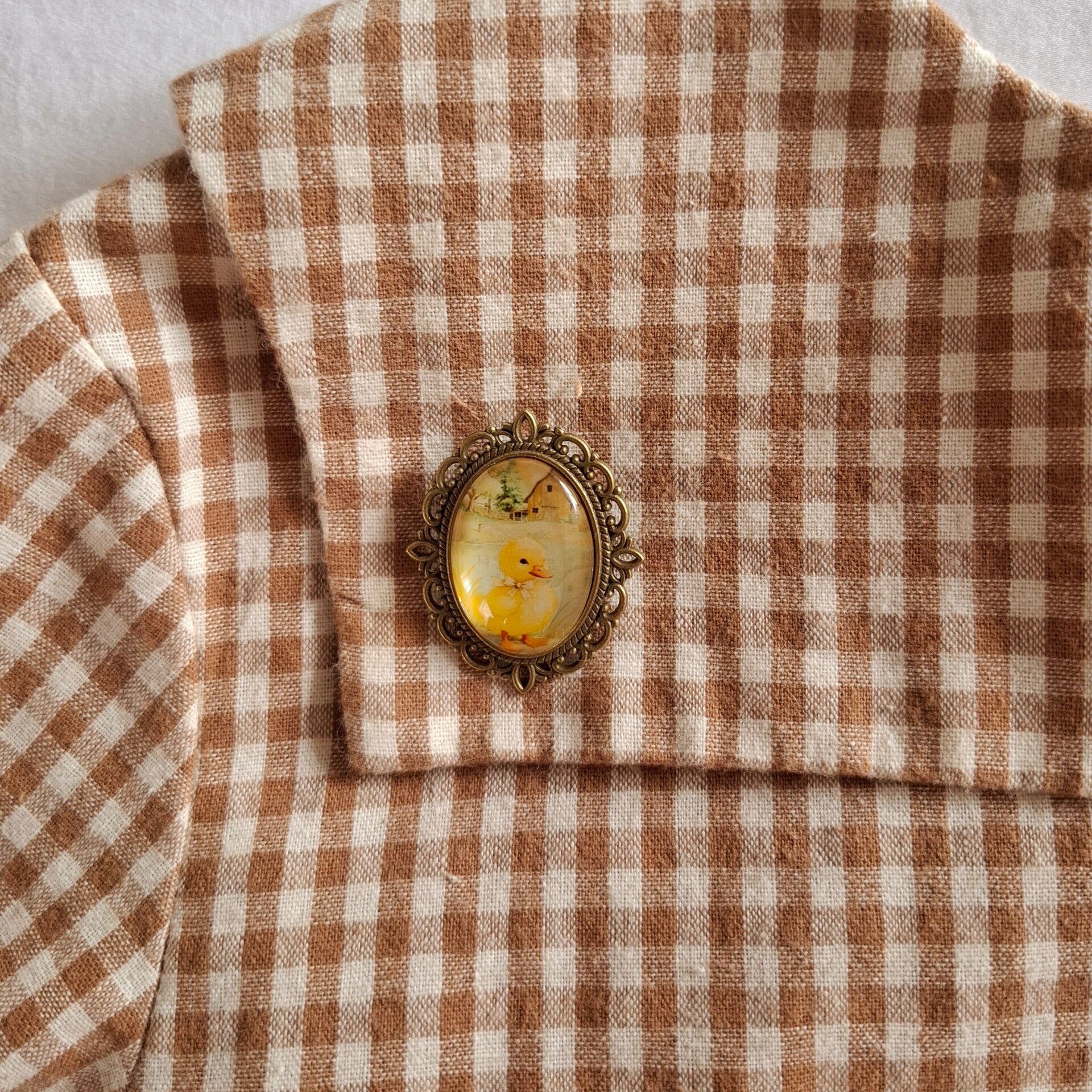 Storybook Brooch — Duckling