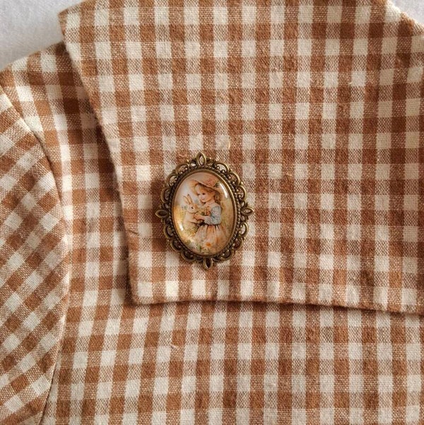 Storybook Brooch — Bunny